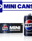 Pepsi Zero Sugar Mini Cans 75 Oz Pack of 10