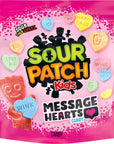 SOUR PATCH KIDS Message Hearts Valentines Day Candy 1301 oz