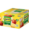 Motts Applesauce 4 Oz Cups 18 Count No Artificial Flavors Good Source Of Vitamin C Nutritious Option For The Whole Family