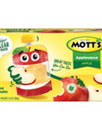 Motts Original Applesauce 32 oz clear pouches 12 count