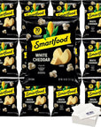 Smartfood White Cheddar Popcorn 0625oz Bags Pack of 10 with Bay Area Marketplace napkins