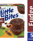 Entenmanns Little Bites Fudge Brownie Mini Muffins 1 Pack 5 Pouches