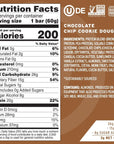 No Cow High Protein Bars Chocolate Chip Cookie Dough  Healthy Snacks 20g Vegan Protein High Fiber Low Sugar Keto Friendly Dairy  Gluten Free 12 Count