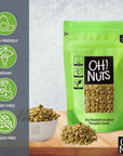 Oh Nuts Pepitas Dry Roasted Unsalted Pumpkin Seeds  AllNatural Protein Power Unshelled Pepitas  Fresh Healthy Keto Snacks  Resealable 2Pound Bulk Bag  Vegan  GlutenFree Snacking