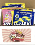 SECRET CANDY SHOP KoolAid Drink Mix Packets Variety Pack of 4 Lemonade Flavors 3 of each flavor Total of 12