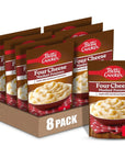 Betty Crocker Four Cheese Mashed Potatoes 4 ounces Pack of 8