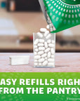 Tic Tac Resealable Refill Bag Bulk 172 Oz Freshmint Breath Mints OnTheGo Refreshment Includes Empty Refillable Pack