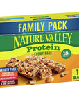 Nature Valley Protein Granola Bars, Snack Variety Pack, Chewy Bars, 15 ct