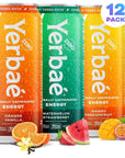 Yerbae Energy Beverage - Variety Flex Pack - 16oz cans (12 Pack)