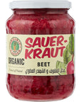 ORGANIC LARDER BEET SAUERKRAUT 680G