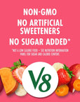 V8 Strawberry Banana 100 Fruit and Vegetable Juice 8 fl oz Can 6 Pack