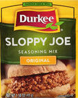 Durkee Sloppy Joe Seasoning Mix 150 Ounce Packets Pack of 12