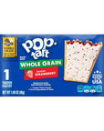 PopTarts Toaster Pastries Made with Whole Grain School Lunch Frosted Strawberry 120 PopTarts