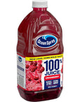 Ocean Spray 100 Juice Cranberry 64 Fl Oz Bottle Pack of 8