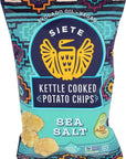 Siete Family Foods Sea Salt Potato Chips, 5.5 oz Bag