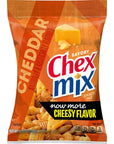 Chex Mix Snack Party Mix Cheddar Savory Pub Mix Snack Bag 375 oz