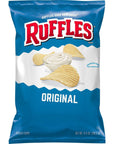 Ruffles Potato Chips, Original, 8.5oz Bag