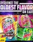 Mountain Dew 3 Flavor Major Melon Variety Pack - 12 Fl Oz (Pack of 18)