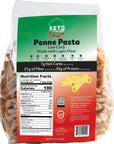 Keto Factory Low Carb Italian Penne Pasta - Preservatives and Gluten Free, Dietary Friendly Vegan Pasta - Perfect for Keto, Carb Conscious, and Diabetic Diets (8oz)