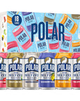 Polar Seltzer Water Sampler Variety Pack 12 fl oz cans 18 pack