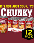 Campbell's Chunky Soup, Savory Chicken with White and Wild Rice Soup, 18.8 Oz Can (Case of 12)