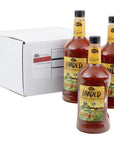 Master of Mixes Loaded Bloody Mary Drink Mix Ready To Use 175 Liter Bottle 592 Fl Oz Pack of 3