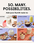 Numilk Pouches 4Pack  Unsweetened Almond  Creamy PlantBased Milk in Seconds  EasytoUse with the Numilk Nut Milk Maker Machine  Dairy Free Milk Beverage  One Pouch Makes 32oz