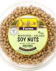 Dried Soybeans Soynuts Roasted Salted 14 Oz Kosher