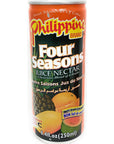 Philippine Brand Four Seasons Juice Nectar 250ml 4 Pack