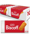 Lotus Biscoff Cookies Caramelized Biscuit Cookies 18 Cookies Pack of 10 Non GMO  Vegan 494 Ounce Pack of 10 Snack Pack Size