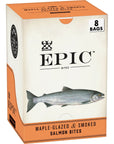 EPIC Salmon Bites Wild Caught 8 ct 25 oz Pouches