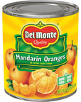 Del Monte Canned Mandarin Oranges 825 Ounce Pack of 12