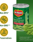 Del Monte Canned French Style Green Beans with No Added Salt 145 Ounce