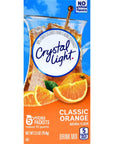 Crystal Light Classic Orange Drink Mix 10Quart Canister Pack of 2