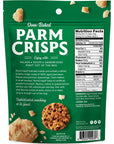 ParmCrisps - Jalapeno Cheese Parm Crisps, Made Simply with 100% REAL Cheese | Healthy Keto Snacks, Low Carb, High Protein, Gluten Free, Oven Baked, Keto-Friendly | 1.75 Oz (Pack of 6)