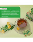 Wissotzky Nana Mint  Lemon Fusion Herbal Tea 6 Pack 120 Tea Bags  Invigorating Blend  Caffeine Free Tea  Digestive Support