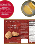 GEOMAR Golden Abalone in Brine  Product of Chile  ReadytoEat Seafood  6 Pieces per Can 159 oz