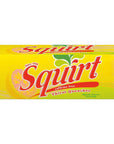 Squirt Citrus Soda 12 fl oz cans Pack of 12