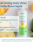 High Absorption Liposomal Vitamin C 1000mg & Zinc Bisglycinate by Igennus, Advanced Liquid Immune Support, USA Made & Non-GMO, Sugar-Free, Zesty Citrus & Vanilla Flavor, 30 Servings