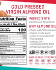 Octonuts Cold Pressed Almond & Walnut Oil, 8 ounce, Made with California Almonds and Walnuts, Plant-based, Keto, Paleo Friendly, Vegan, Gluten Free, Almond & Walnut, 2-Pack