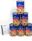 Sweet Sue Chicken and Dumplings 6 Pack of 15 Ounce Cans with JFS Recipe Card