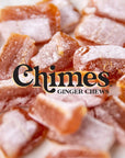 Chimes Peanut Butter Ginger Chews Candy 1Pound Bag