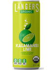 Langers Organic Flavored Sparkling Water Kalamansi 12 Ounce Pack of 8