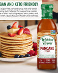 Walden Farms Pancake Syrup 12 oz Pack of 2 Sweet Syrup  Near Zero Fat Sugar and Calorie  For Pancakes Waffles French Toast Ice Cream Desserts Snacks Appetizers and Many More