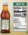 Gold Peak Sweetened Black Iced Tea Drink - 16.9 fl oz - 6 Pack