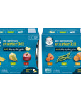 Gerber Organic Baby Food Starter Kit Variety Pack (Fruit + Veggie, Variety Pack)