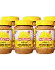 SunButter Sunflower Butter Natural Creamy (6 pack of 16oz Jars)