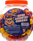 Zed Super Assorted Gum Ball, 962 gm