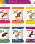 Homefree Mini Cookies Variety Pack Gluten Free Nut Free Vegan Cookie Snack Packs School Safe and Allergy Friendly Snack Pack of 10