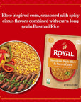 Authentic Royal  Ready To Heat Rice  Mexican Street Corn 4 Count